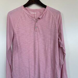 Men's Long Sleeve Henley